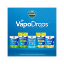 Vicks VapoDrops Butter Menthol Cough Cold 24 Lozenges