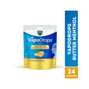 Vicks VapoDrops Butter Menthol Cough Cold 24 Lozenges