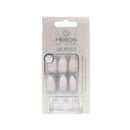 Helios Gel Effect Press On Nails - French Gem Stilleto 24 pieces