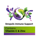 Strepsils Herbal Immune Support Lozenges Elderberry 16 Pack