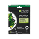 Garnier Skin Active Pure Charcoal Black Algae Sheet Face Mask