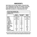 Sugarless Confectionery Citrus Fruits Chews 70g