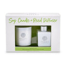 Tilley Coconut & Lime Candle & Reed Diffuser 2 Piece Gift Set