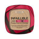 L’Oréal Paris Infallible 24hr Fresh Wear Powder Foundation - 140 Golden Beige