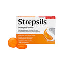 Strepsils Sore Throat Relief Orange Lozenges 36 Pack