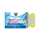 Vicks VapoDrops Xtra Strong Lemon Menthol Blast 16 Lozenges