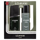Lomani Pour Homme 2 Piece Gift Set (Eau De Toilette 100ml & Deodorant 200ml)