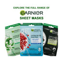 Garnier Hydra Bomb Hyaluronic Acid + Green Tea Anti Ageing Eye Sheet Mask 6g