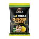 Sugarless Confectionery Propolis with Lemon flavour Ginger Candies 60g