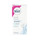 Veet Pure Hair Removal Cold Wax Strips Legs and Body Sensitive Skin 20 Pack