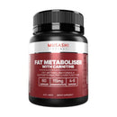 Musashi Fat Metaboliser with Carnitine 60 Capsules