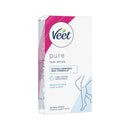 Veet Pure Hair Removal Cold Wax Strips Legs and Body Sensitive Skin 40 Pack