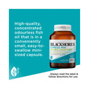 Blackmores Omega Mini Double Concentrate Fish Oil 200 Capsules