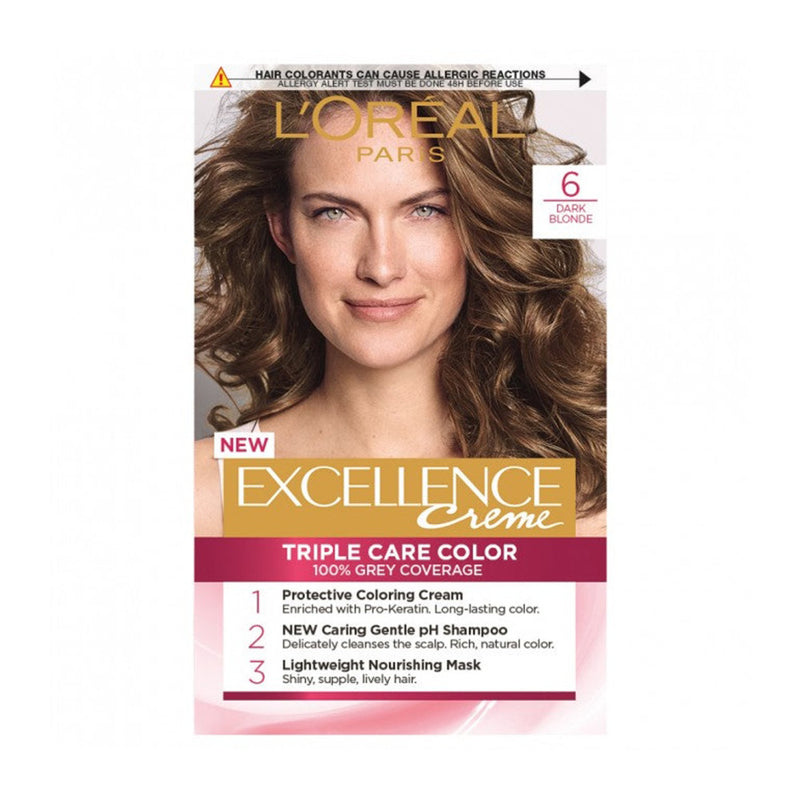 L'Oréal Excellence Crème 6 Light Brown Hair Colour