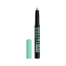 Mint green lip liner with cap on a white background