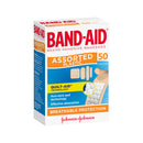 Band-Aid Assorted Plastic Shapes 50 Pack