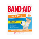 Band-Aid Plasic Strips 50 Pack