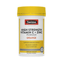 Swisse Ultiboost High Strength Vitamin C + Zinc Powder Orange 150g
