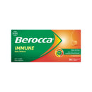 Berocca Immune Daily Defence Vitamin C, D and Zinc, Orange Flavoured Effervescent Tablets 30 Pack