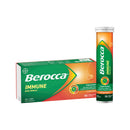 Berocca Immune Daily Defence Vitamin C, D and Zinc, Orange Flavoured Effervescent Tablets 30 Pack