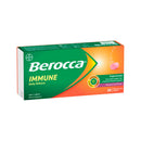 Berocca Immune Daily Defence Vitamin C, D and Zinc, Blackcurrant Flavoured Effervescent Tablets 30 Pack