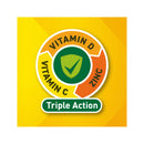 Berocca Immune Daily Defence Vitamin C, D and Zinc, Blackcurrant Flavoured Effervescent Tablets 30 Pack