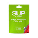 SUP Supplements Gut Love Probiotic Raspberry Flavoured Gummies 65s