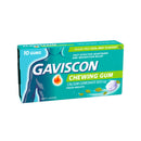 Gaviscon Chewing Gum Cool Mint 10 Pack