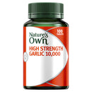 Natures Own High Strength Garlic 10000mg Odourless Tablets 100 Tab