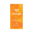 Lifestyles Ultra Thin Condoms 10 Pack