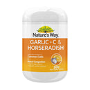 Natures Way Horse Radish Garlic 200 Tabs