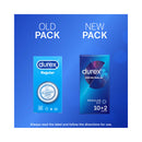 Durex Regular Condoms Original 10 Pack
