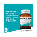 Blackmores Vitamin A 5000Iu 150 Capsules