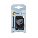 Lady Jayne Black Bobby Pins 4.5cm - 50 Pack