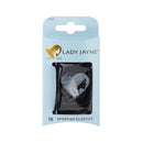 Lady Jayne Black Super Hold Sport Elastics - 18 Pack