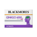 Blackmores Ginkgo 6000mg Tebonin 30 Tablets