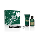 DSQUARED2 Green Wood Pour Homme 3 Piece Gift Set
