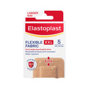 Elastoplast Flexible Fabric Wound Dressing Plaster XXL 5 Pack
