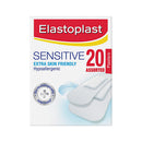 Elastoplast Sensitive Hypoallergenic Plaster Assorted 20 Pack