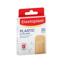 Elastoplast Water Resistant Plastic Wide Strip Plaster 20 Pack