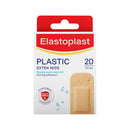 Elastoplast Water Resistant Plastic Wide Strip Plaster 20 Pack