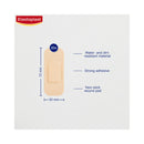 Elastoplast Water Resistant Plastic Wide Strip Plaster 20 Pack