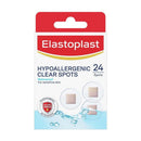 Elastoplast Hypoallergenic Waterproof Transparent Spots 24 Pack