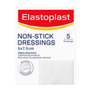 Elastoplast Non-Stick Dressing 5cm x 7.5cm 5 Pack