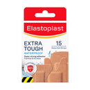 Elastoplast Extra Tough Waterproof Plaster Assorted 15 Pack