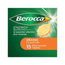 Berocca Energy Orange Flavour Effervescent Tablets 15 Pack