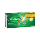 Berocca Energy Mango & Orange Flavour Effervescent Tablets 30 Pack