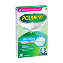 Polident Whitening Daily Cleanser for Dentures 36 Tablets