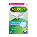 Polident Whitening Daily Cleanser for Dentures 36 Tablets