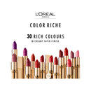 L’Oréal Paris Lipstick Colour Riche Satin 110 Made In Paris